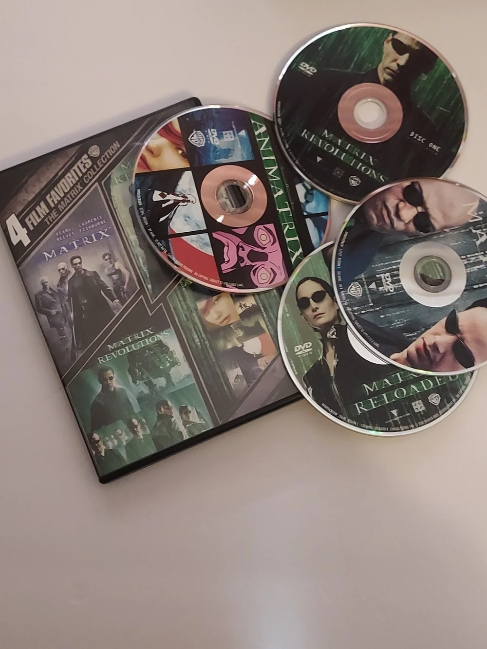The Matrix Collection 4 DVD Set - Picture 1 of 6